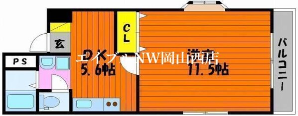 ハイム成東の物件間取画像